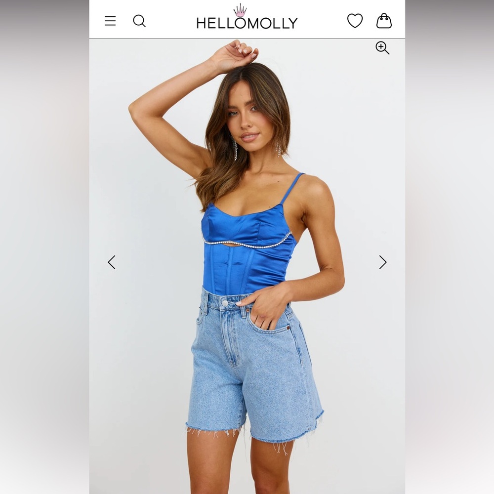 NWT Hello Molly Crop Top